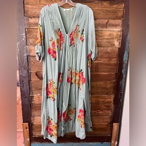 Dolma cotton Voile Maxi Dress